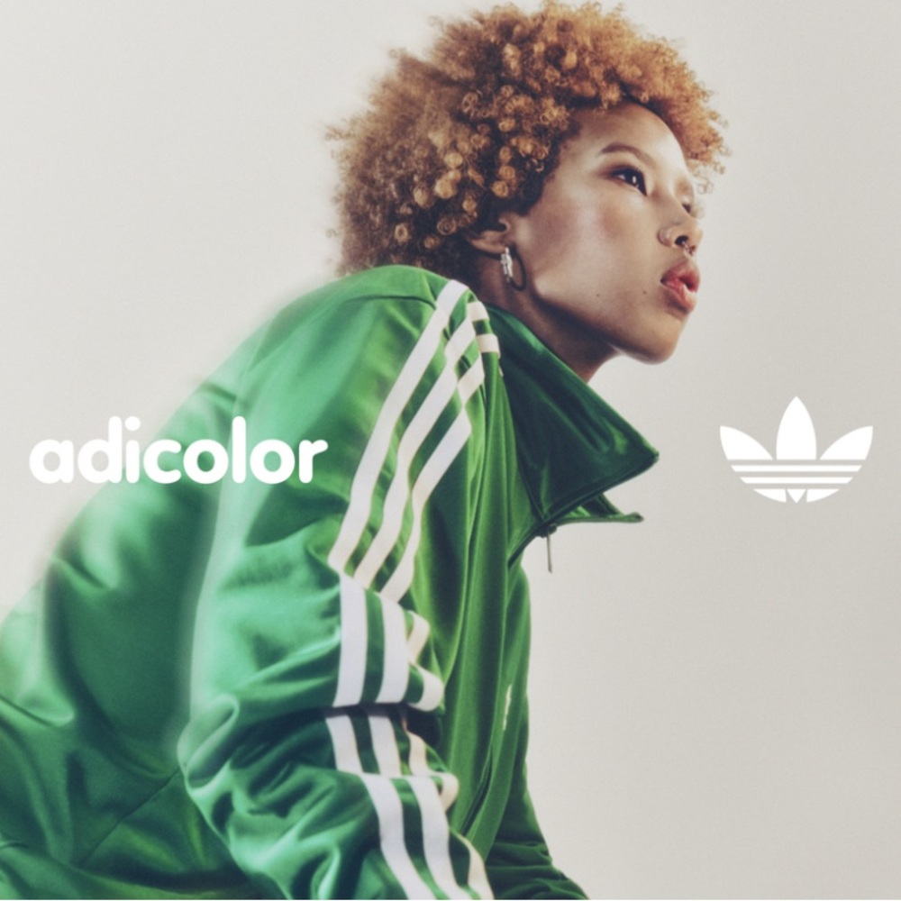 Adicolor Women’s Adidas Collegiate Green Track Jacket 1x